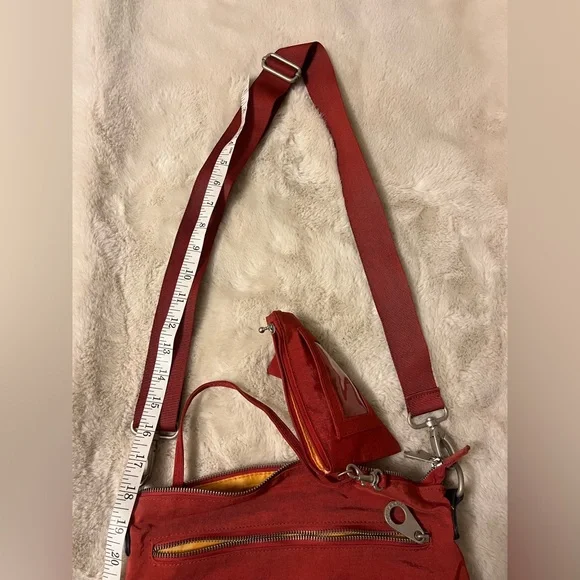 Baggallini Red Crossbody Bag with Adjustable Strap - Picture 9 of 10